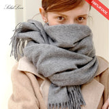 Solidlove Wool Winter Scarf Women Scarves Adult Scarves