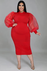 Plus Size Long Sleeve O Neck Sprint Autumn