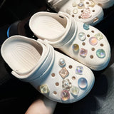 Shoe Charms for Croc Accessories Artificial Crystal Shoe