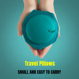 U-Shaped Inflatable Travel Pillow Portable Air Neck Support