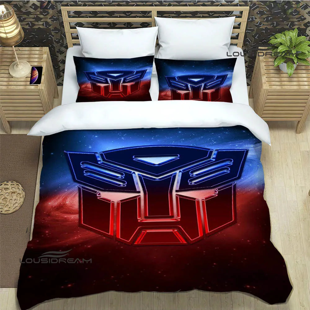 T-Transformers Cartoon Bedding Sets exquisite bed supplies set