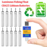 Electronic Floats CR425 Lithium Batteries Luminous Fishing Float