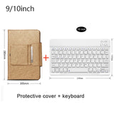 Universal Wireless Bluetooth Keyboard with Leather Case Stand