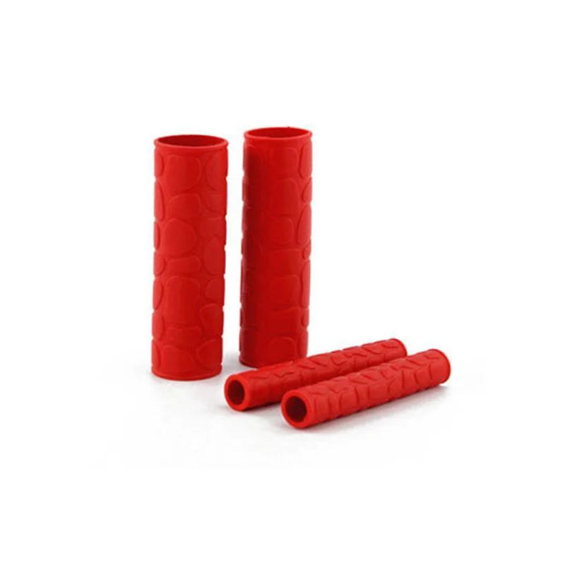 4Pcs Non-Slip Rubber Motorcycle Handle Grip Covers