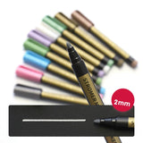 10/20 Color Metallic Paint Marker Pen Permanent Writing