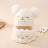 Suefunskry Baby Girl Winter Warm Beanie Hat Soft