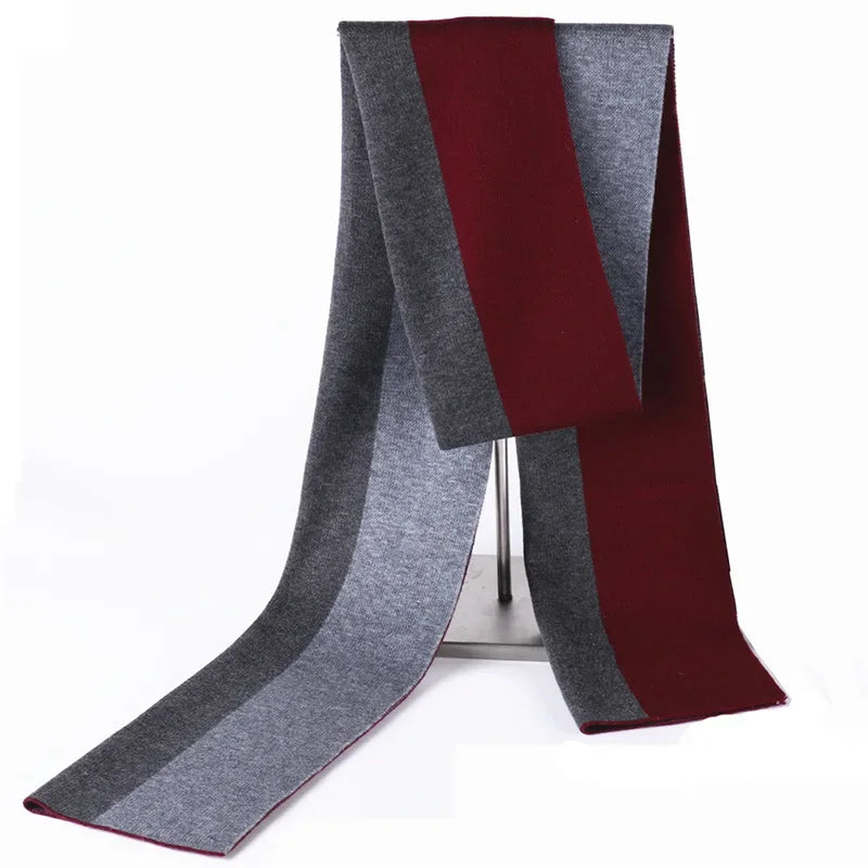 Fashion Classic Business Scarf Men Wool Scarf Soft