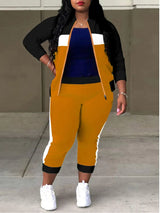 LW Plus Size Two pieces sets Spring casual