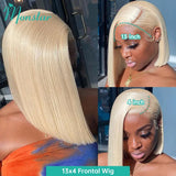 13x4 13x6 Blonde bob Wig Lace Front Human