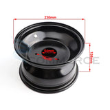 Black 8 inch Front or Rear wheel Hub