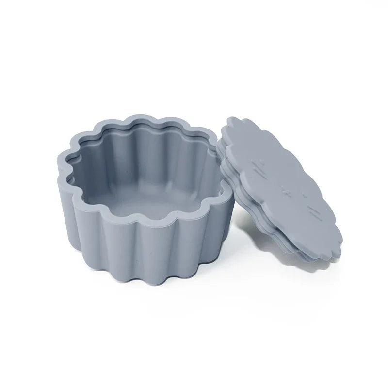100% Food Grade Silicone Animal Pattern Feeding Box