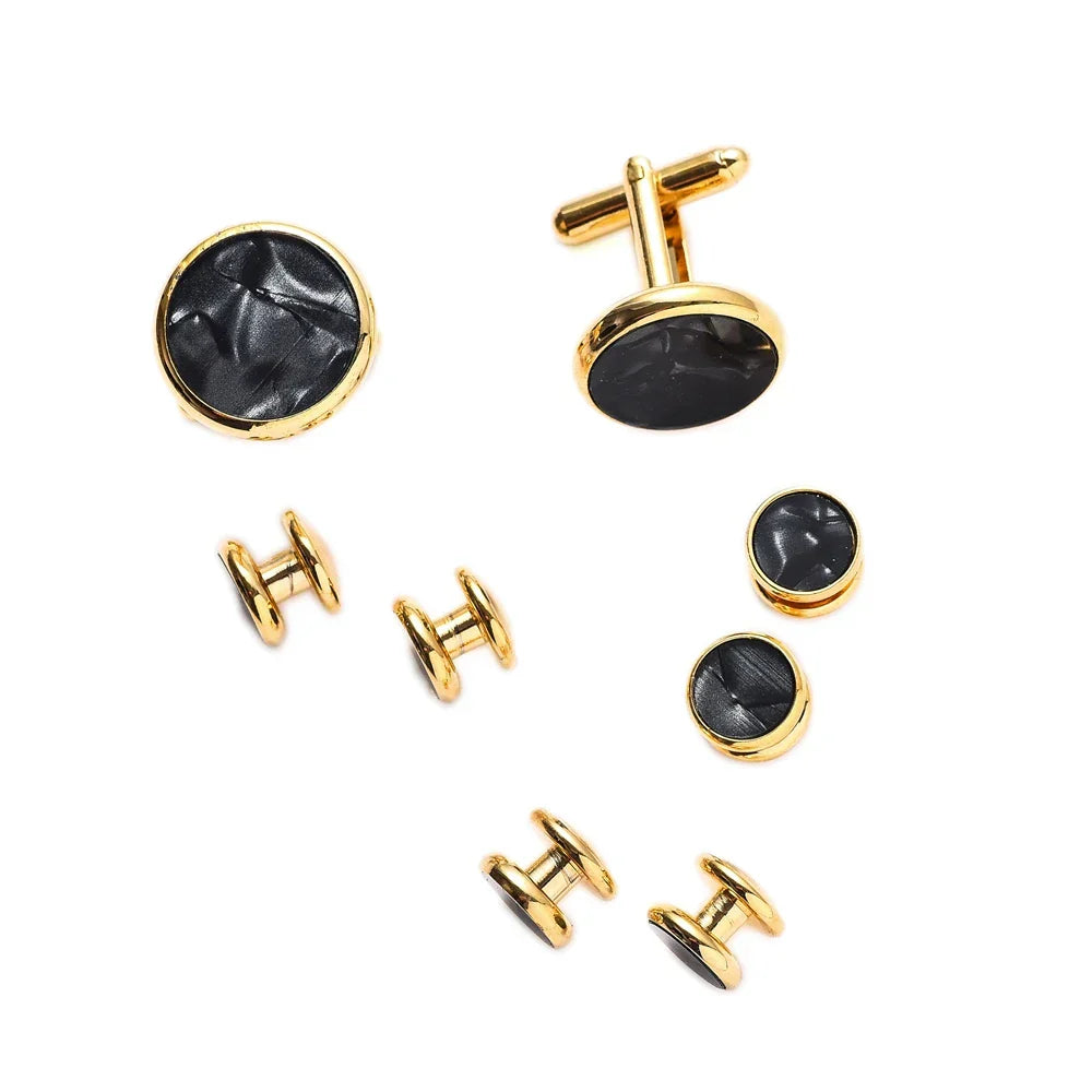 Metal Cufflinks For Mens Luxury Quality Vintage Man
