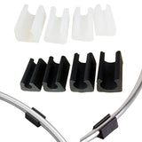 8pcs Plastic Office chair leg pads Cover 25mm