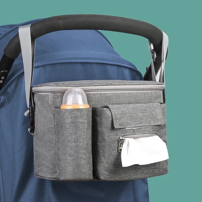 Baby Stroller Bag Organizer Bottle Cup Holder Diaper
