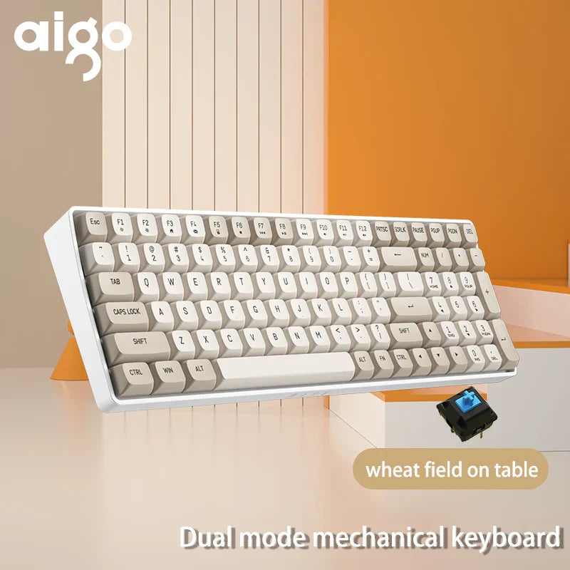 Aigo A100 Gaming Mechanical Keyboard 2.4G Wireless USB