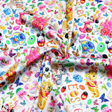 50*145cm Disney Winnie Golden Foil Satin Fabric DIY