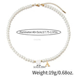 New Trendy Stainless Steel 26 Letter Shell Heart
