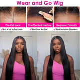 13x6 13x4 HD Lace Frontal Wig Human Hair