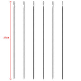5pcslot super long stainless steel beading needles easy