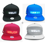 Unisex Baseball Cap USB Rechargeable Bluetooth APP Programmable