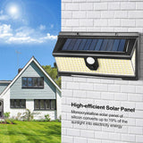 LED Solar Human Body Sensor Light Heat Resistant