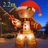 Christmas Inflatable Decoration Toy Built-in LED Lights Inflatable