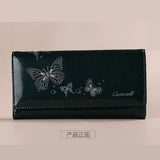 2024 Women's Genuine Leather Long Wallet