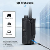 Retevis RA89 Walkie Talkie USB C Charge IP68