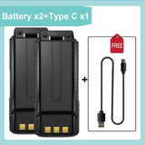 BF-F8HP Battery BaoFeng UV-5R USB Type c Original