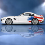 American Flag Vinyl Car Side Sticker