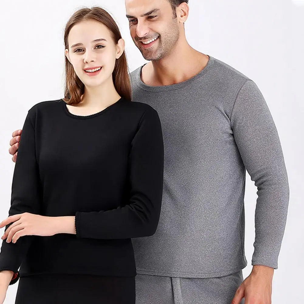 Men Thermal Underwear Set Unisex Winter Warm Underwear