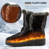 Waterproof Winter for 2023 New Faux Fur Long