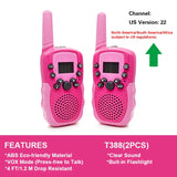T388 Walkie Talkie Children Radio Receiver Walkie Talkie