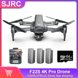 SJRC F22S 4k Pro Drone 2-axis EIS Gimbal