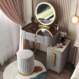 Classic Dressing Table Modern Organizers Mirror Vanity Storage