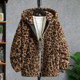 Skin-touching Chic Winter Men Thickened Fleece Jacket Coat