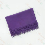 Personalised Embroidered Scarf with Initials or Name Wedding