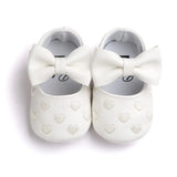 Meckior Baby Shoes Classic Dress Cute Bow-knot Heart