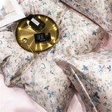 Mulberry Silk 4 Pieces Comforter Bedding Set, 1PC