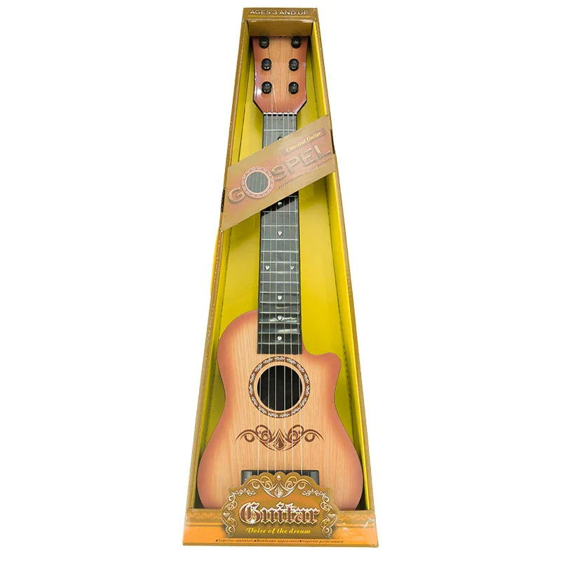 6 Strings Classical Guitar Steel Strings Beginners Toy