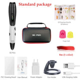 Creative 3D Printing Pen With Adjustable Speed and