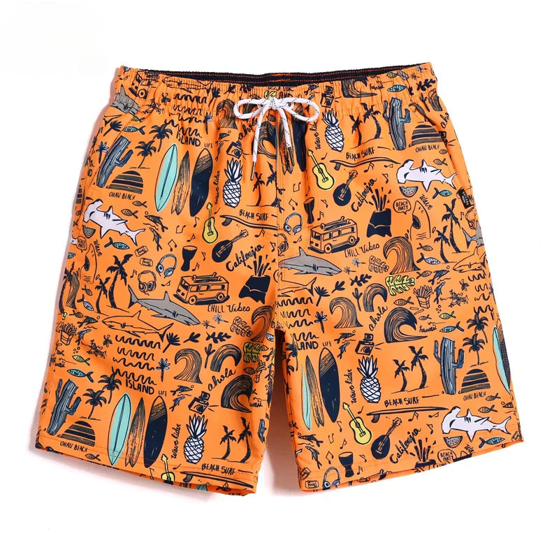 2023 Beach Vacation Beach Shorts Men's Quick Dry