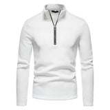 Warm Zipper Sweater Winter Jacket Solid Color High