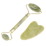 Natural Rose Jade Roller Face Massage Gua Sha