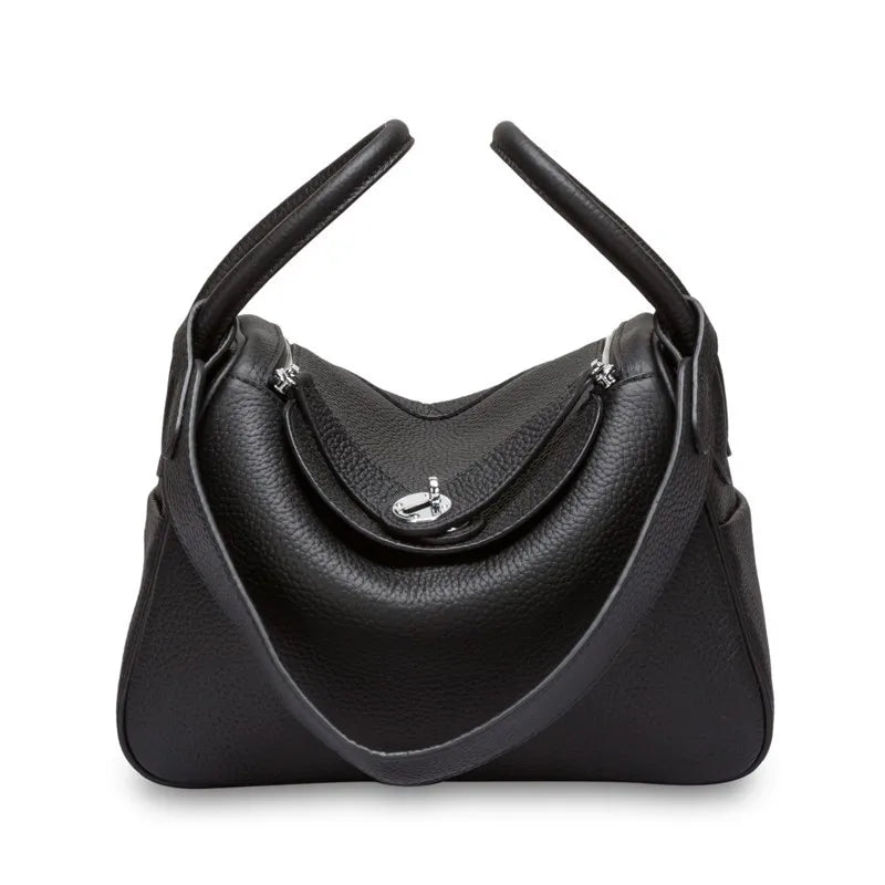 100 Cow Leather Lady Lindi Bag Brand Shoulder