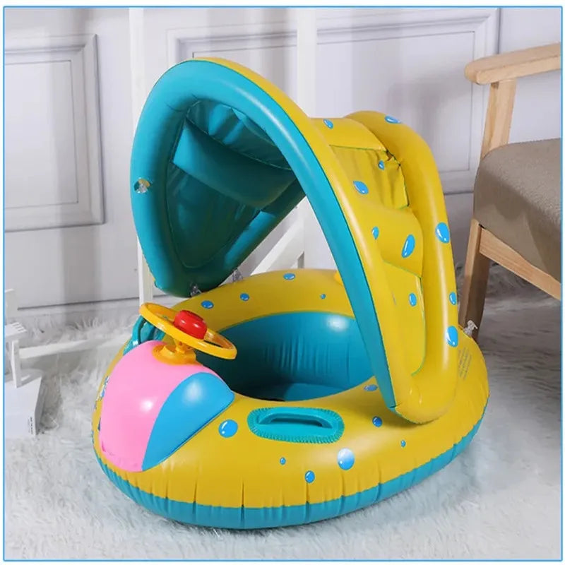 Inflatable Baby Toys Swim Ring Floating Seat Outdoor