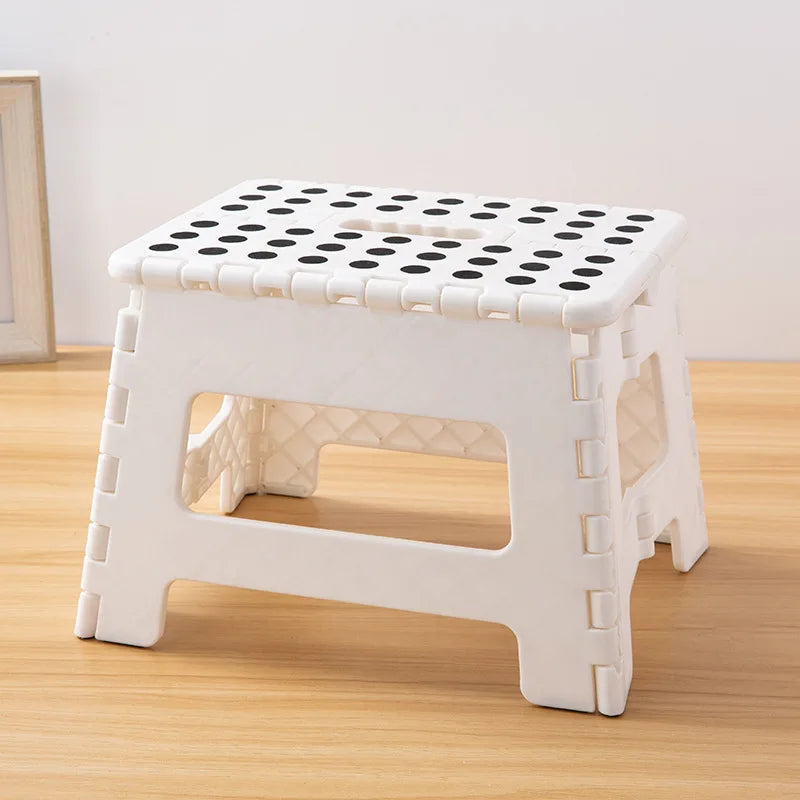 Folding Stool Thickened Plastic Folding Stool Lightweight handheld
