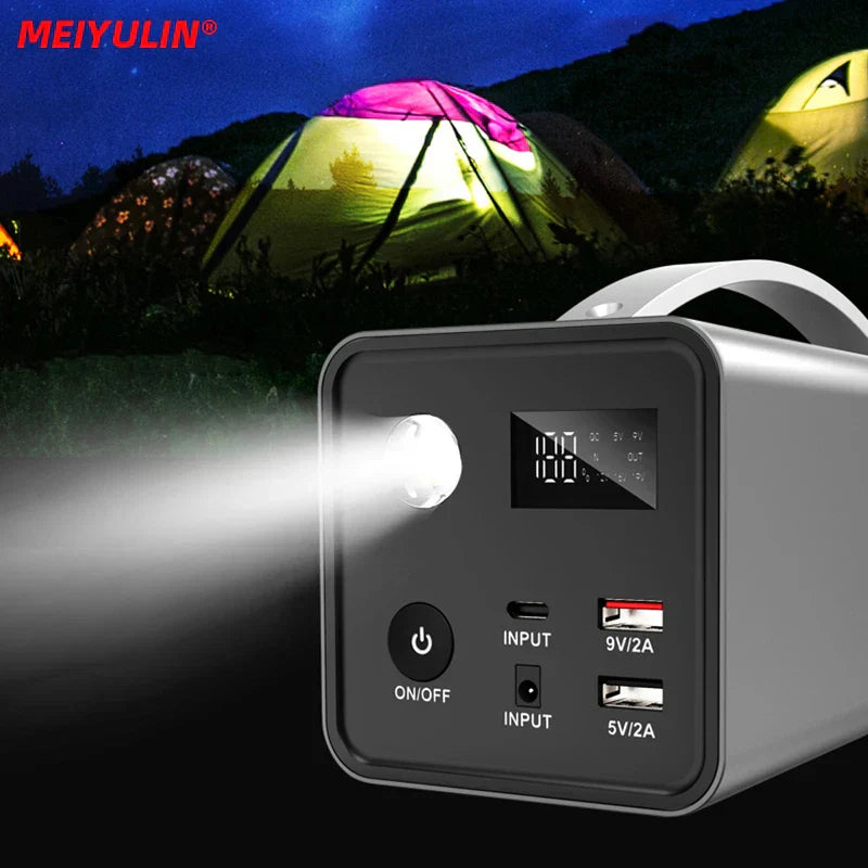 200W Power Station 110V 220V 32000mAh Portable Solar