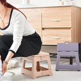 Plastic Folding Stool, Outdoor Foldable Beach Chair, Ultralight