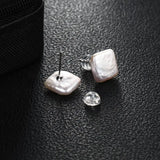 Baroque Natural Freshwater Pearls Square Shape and Multiple